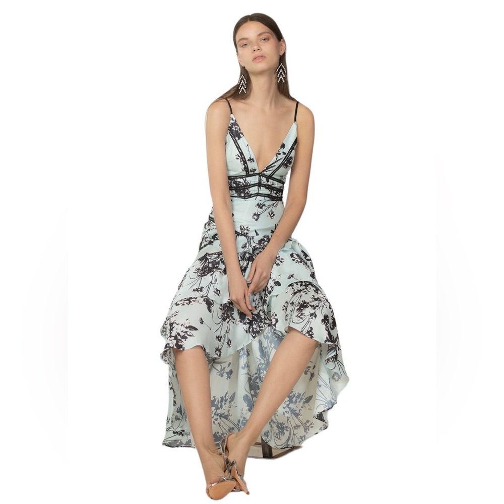 Harlyn Floral Ruffle Tiered Maxi